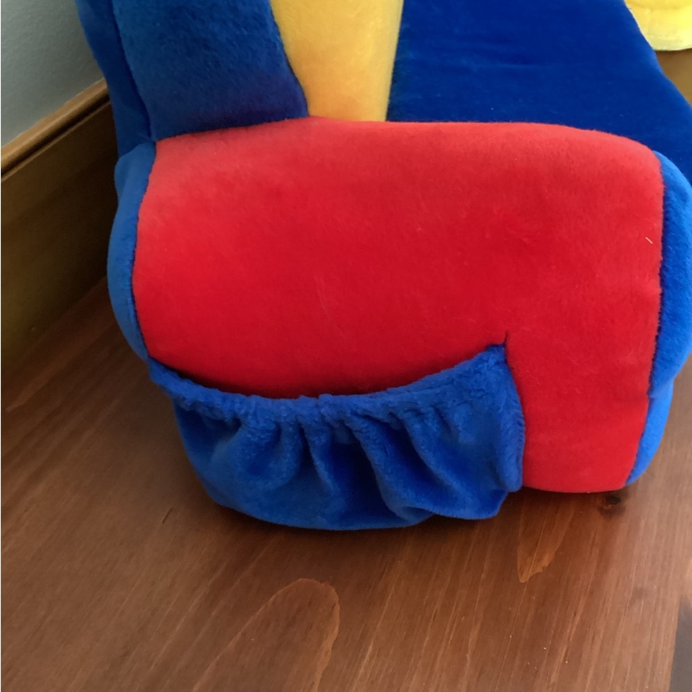 Build-A-Bear Blue and Yellow Plush Couch - Picture 6 of 9